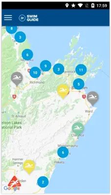 Swim Guide android App screenshot 5